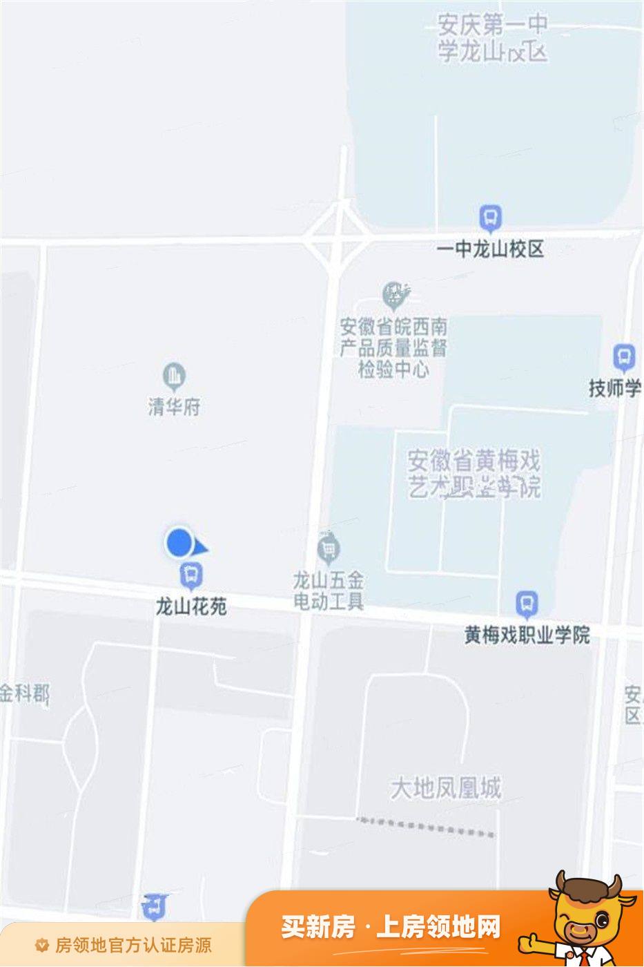 尚金清华府位置交通图2
