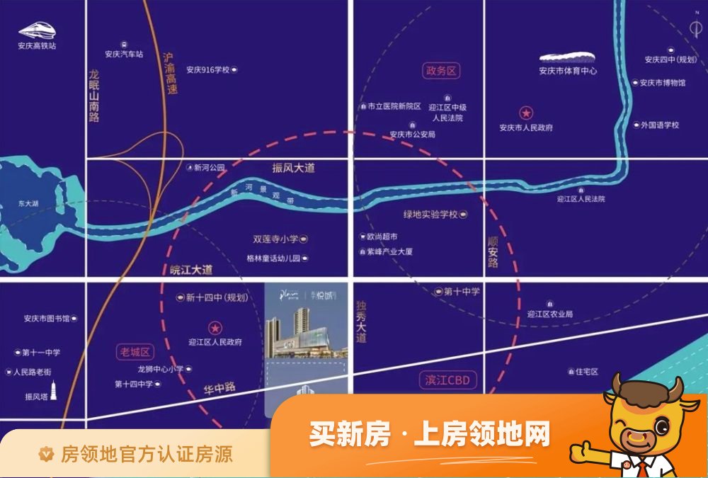 苏宁悦城位置交通图1