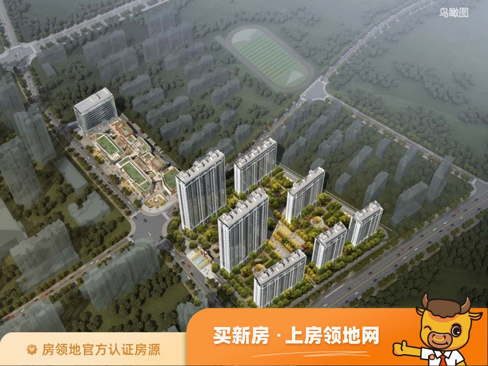 安庆置地皖江府在售户型，2居、3居，建面70-120m²