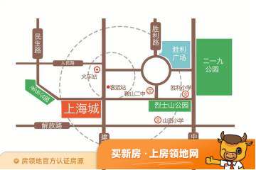 鞍山上海城位置交通图51