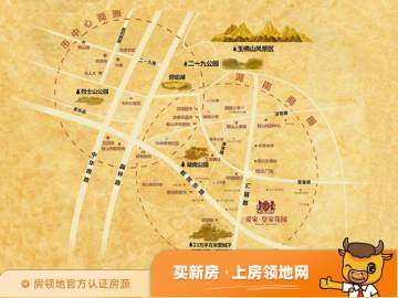 民福锦尚天玺位置交通图1