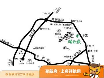 颐和城位置交通图5