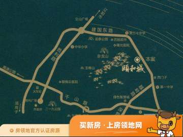 颐和城位置交通图6