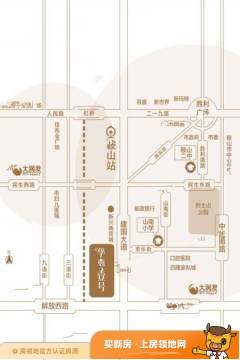 广元客运中心位置交通图1