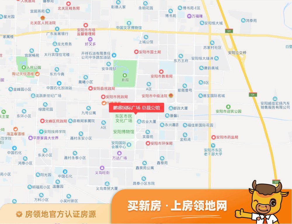 鹏睿国际广场总裁公馆位置交通图52