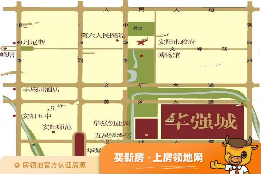 华强城8期鹿佩特位置交通图52
