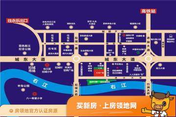 汇丰广场位置交通图5
