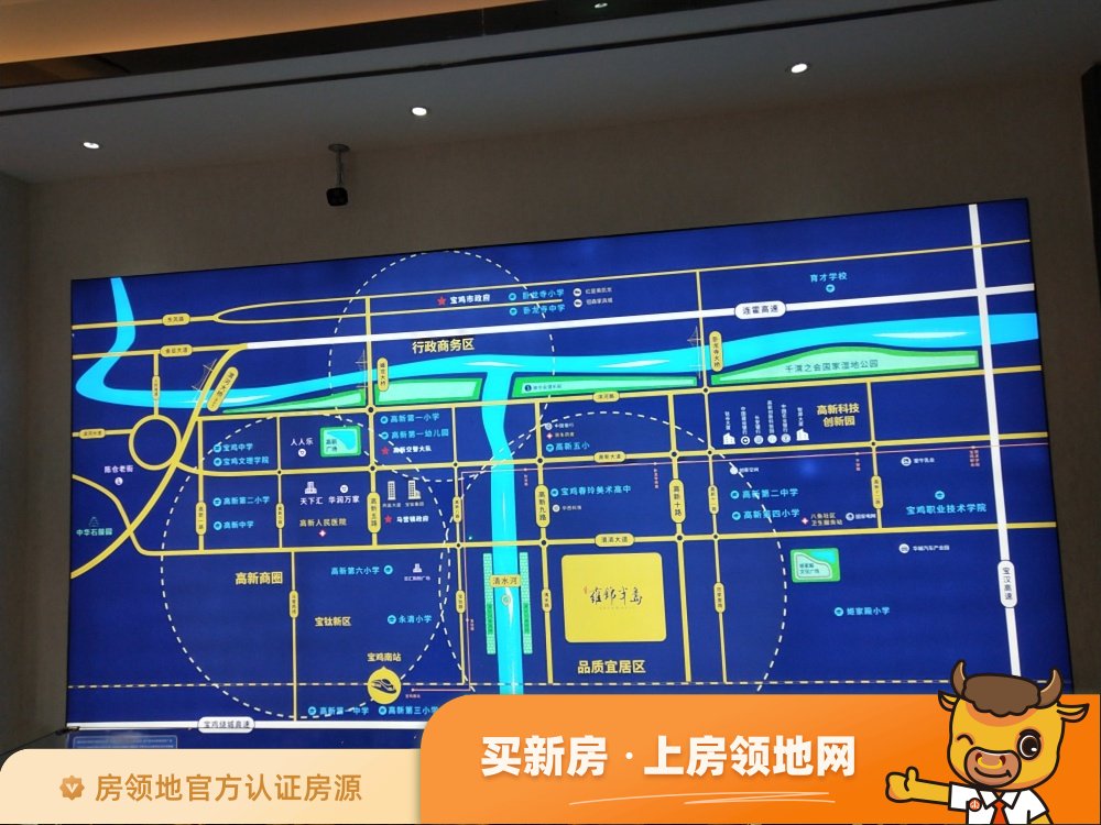 蓝光雍锦半岛位置交通图36