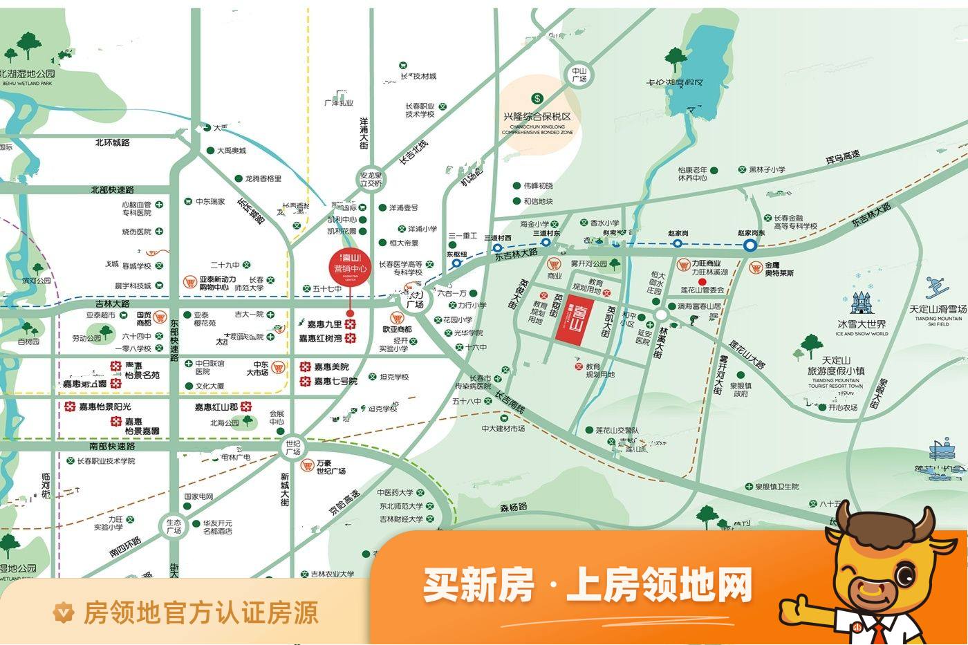广汇汇钰园位置交通图2