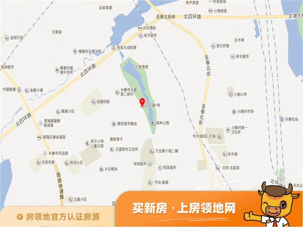 北大资源莲湖锦城位置交通图1