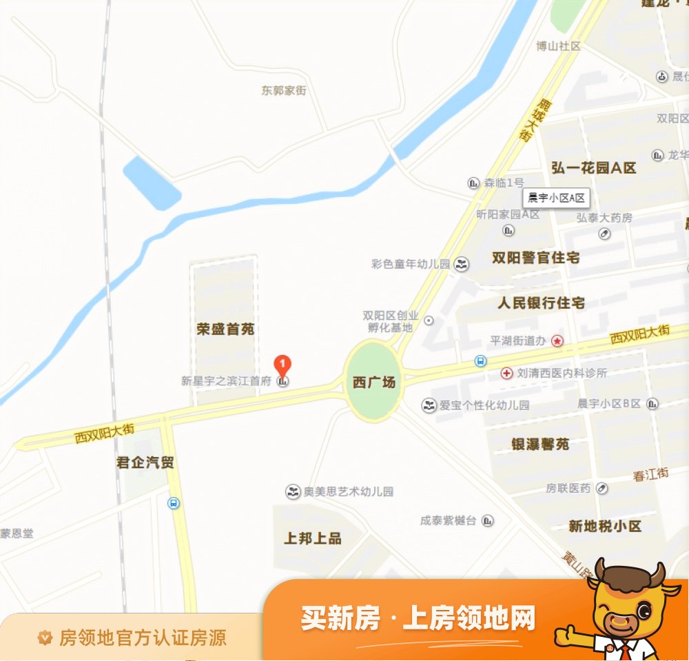 新星宇之滨江首府位置交通图39
