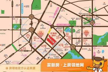 凤景湾商铺位置交通图4