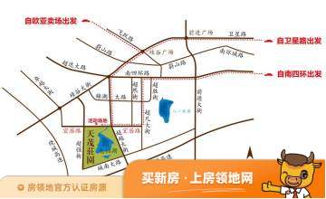 金悦澜湾位置交通图2