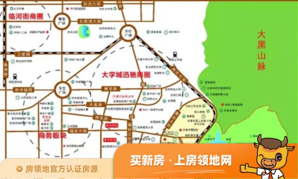 阳光香榭商铺位置交通图4