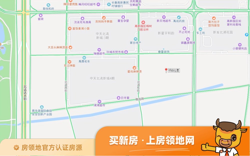 广西合景国际金融广场位置交通图3