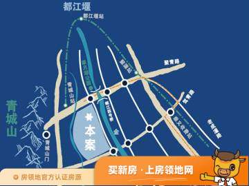 海航锦润青城位置交通图2