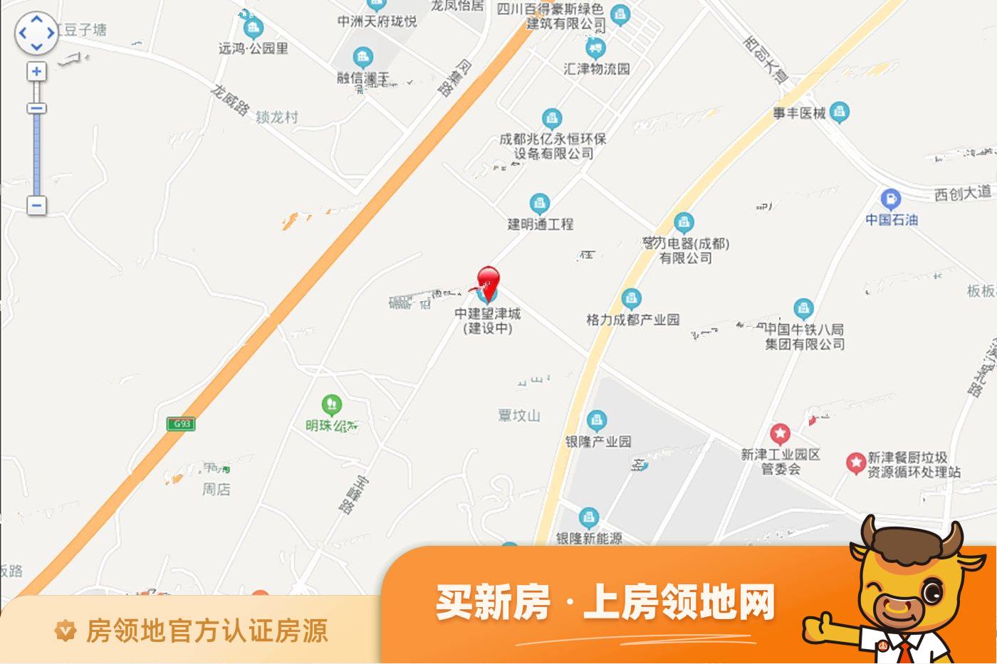 中建望津城位置交通图2