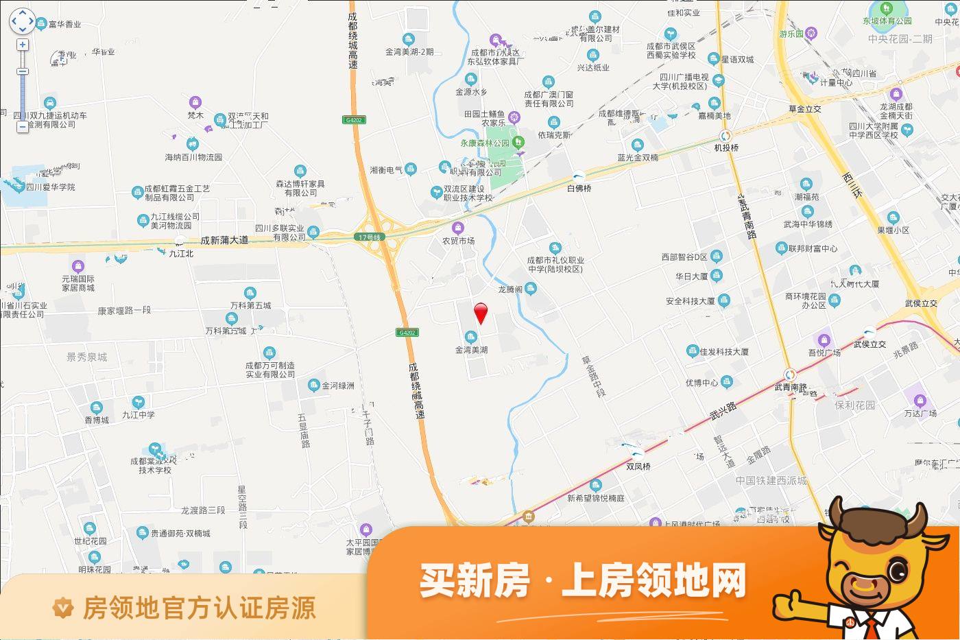 尚锦园位置交通图3