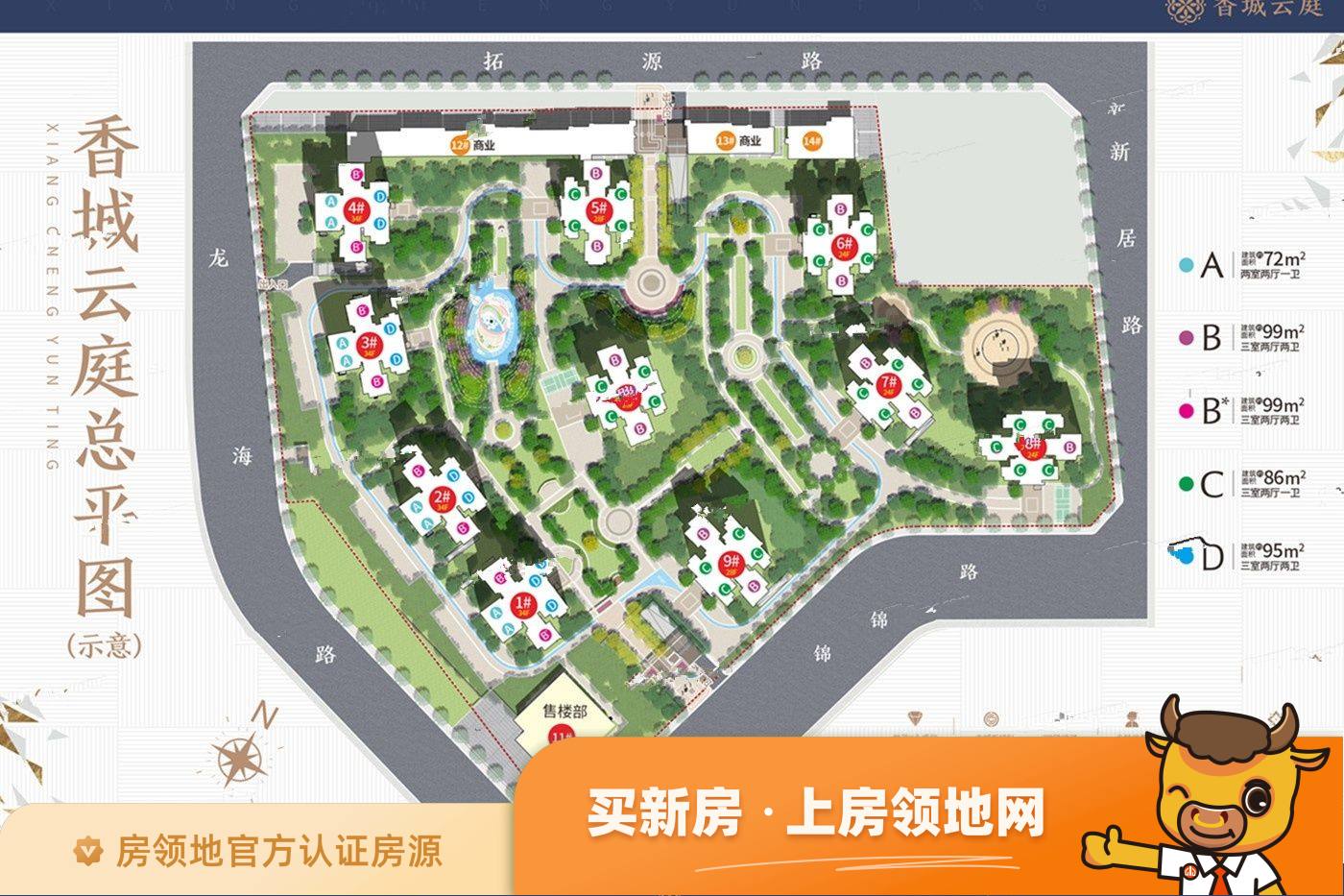 香城云庭规划图1
