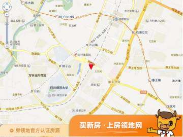 锦江国际花园位置交通图63
