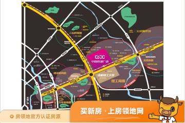 中国铁建广场商铺位置交通图5