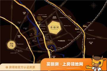 蓝光雍锦阁商铺位置交通图1