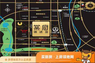 棠府锦绣城位置交通图40