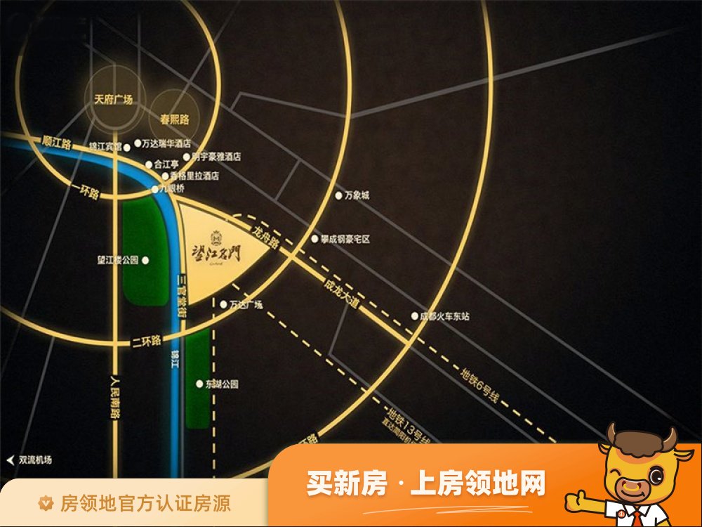望江名门位置交通图61