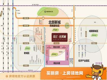 钱江凤凰城(青白江)位置交通图24