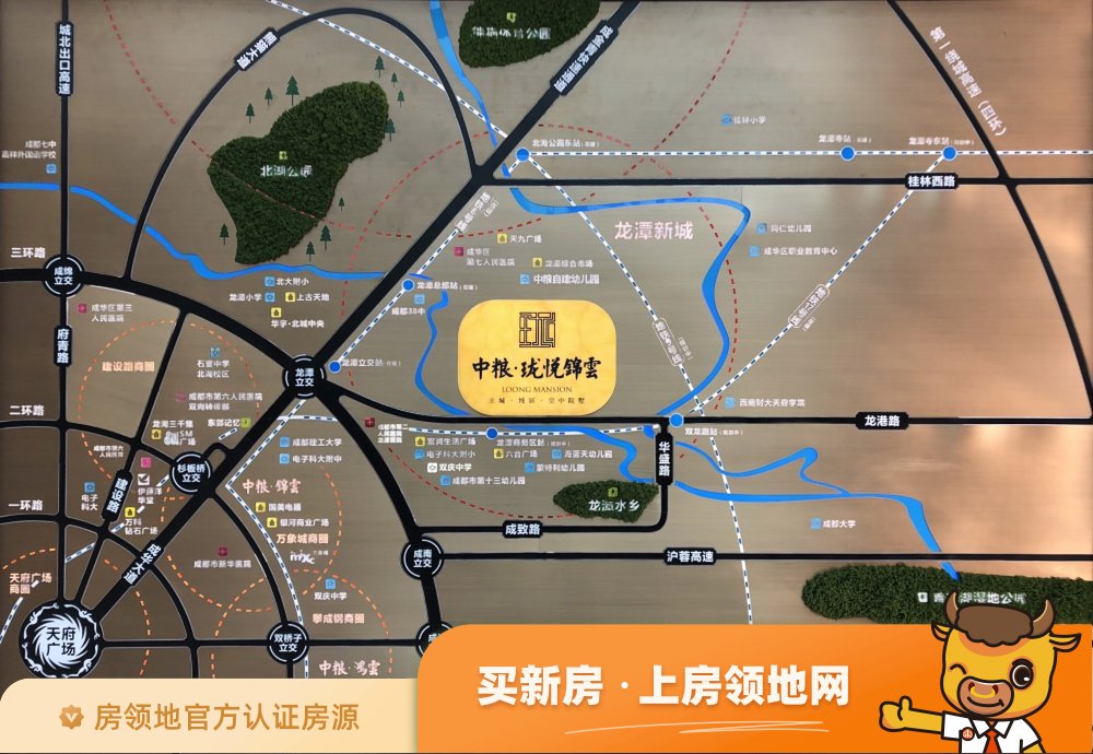 中粮珑悦锦云位置交通图49