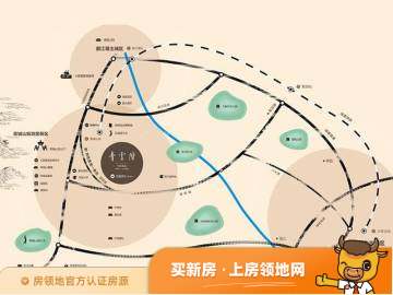 中国电建青云阶位置交通图1