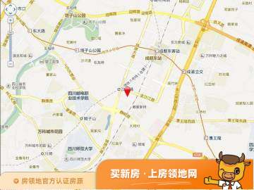 荣盛香榭兰庭一期商铺位置交通图1