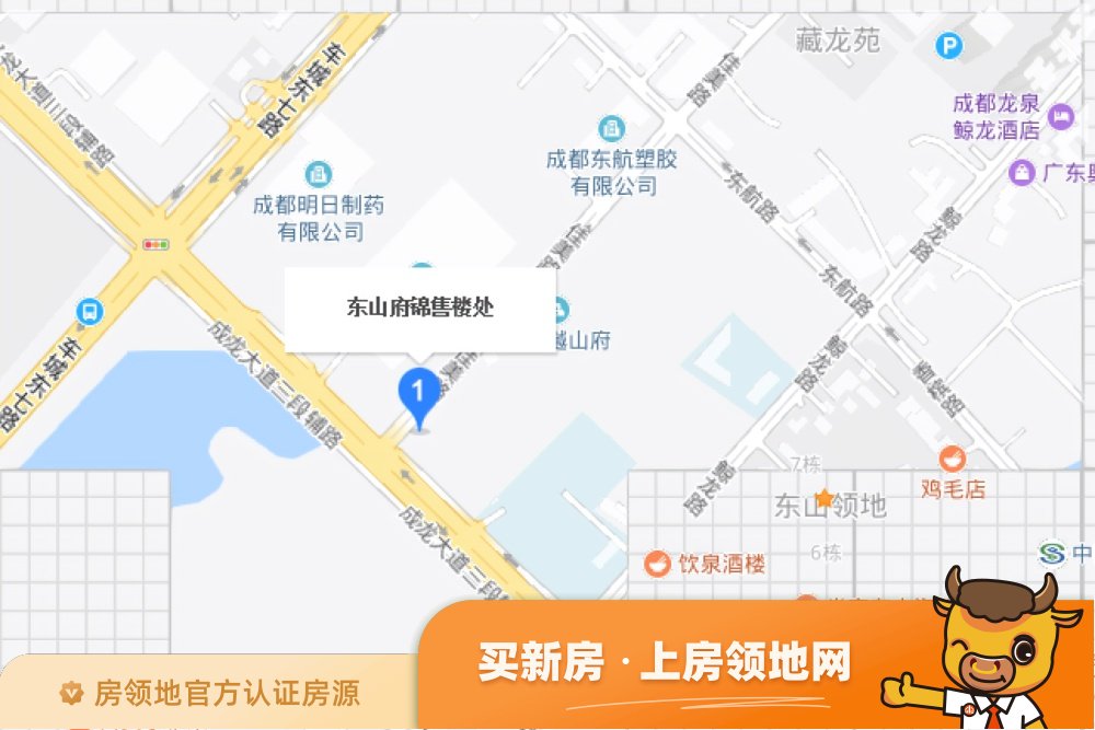东山府锦城位置交通图18
