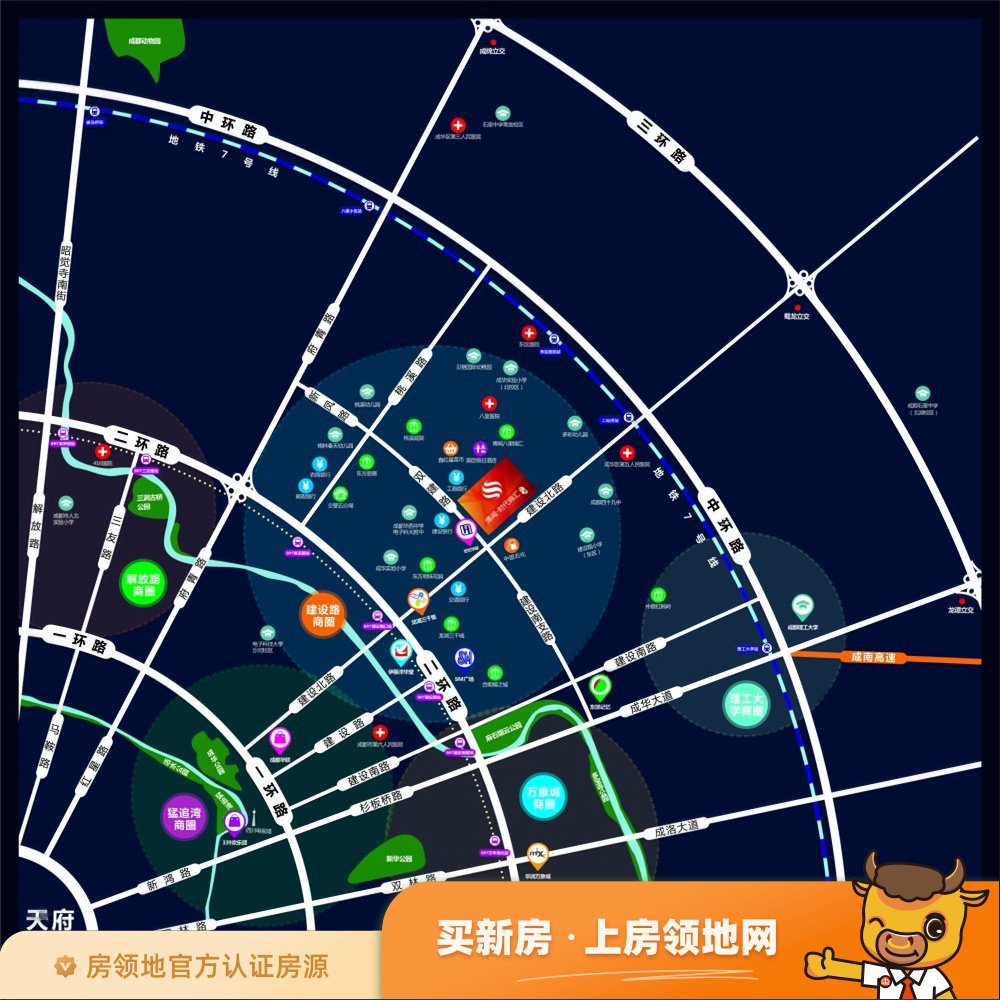 博闻时代锦汇商铺位置交通图18