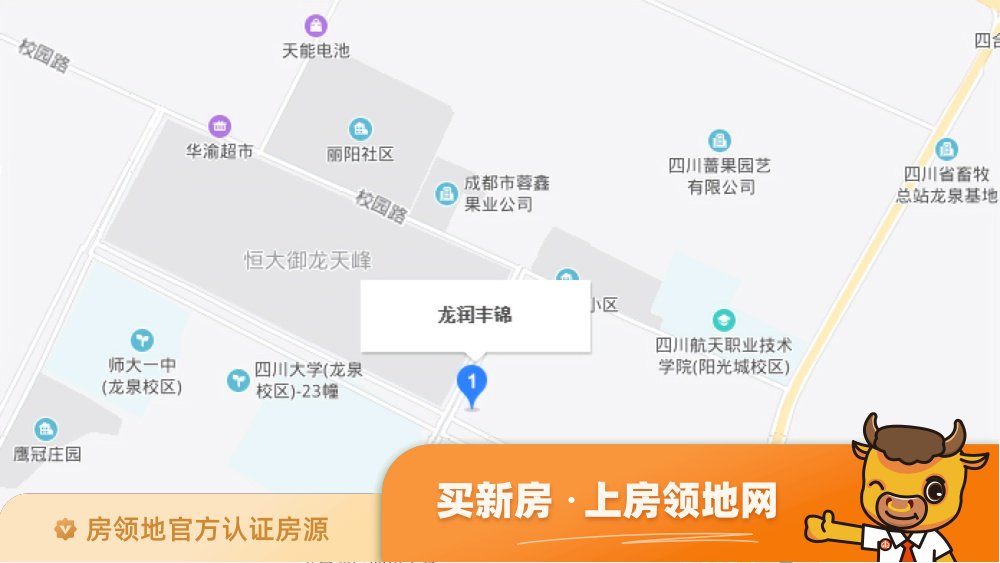 龙润丰锦位置交通图3