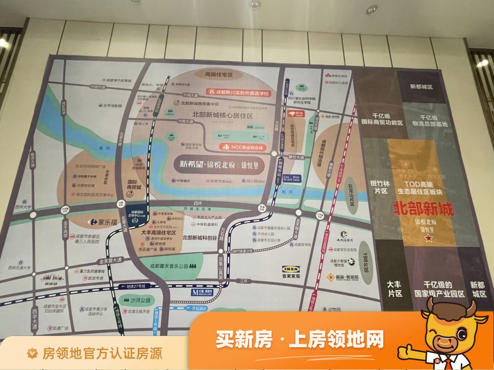 新希望锦悦里商铺位置交通图27