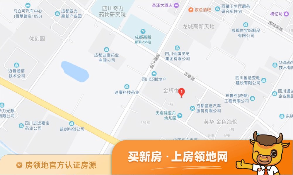 金辉悦府位置交通图2