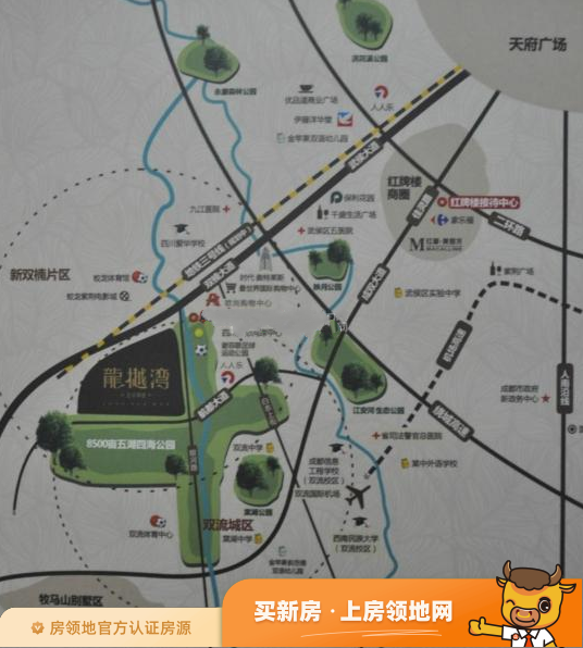北京城建龙樾湾位置交通图1