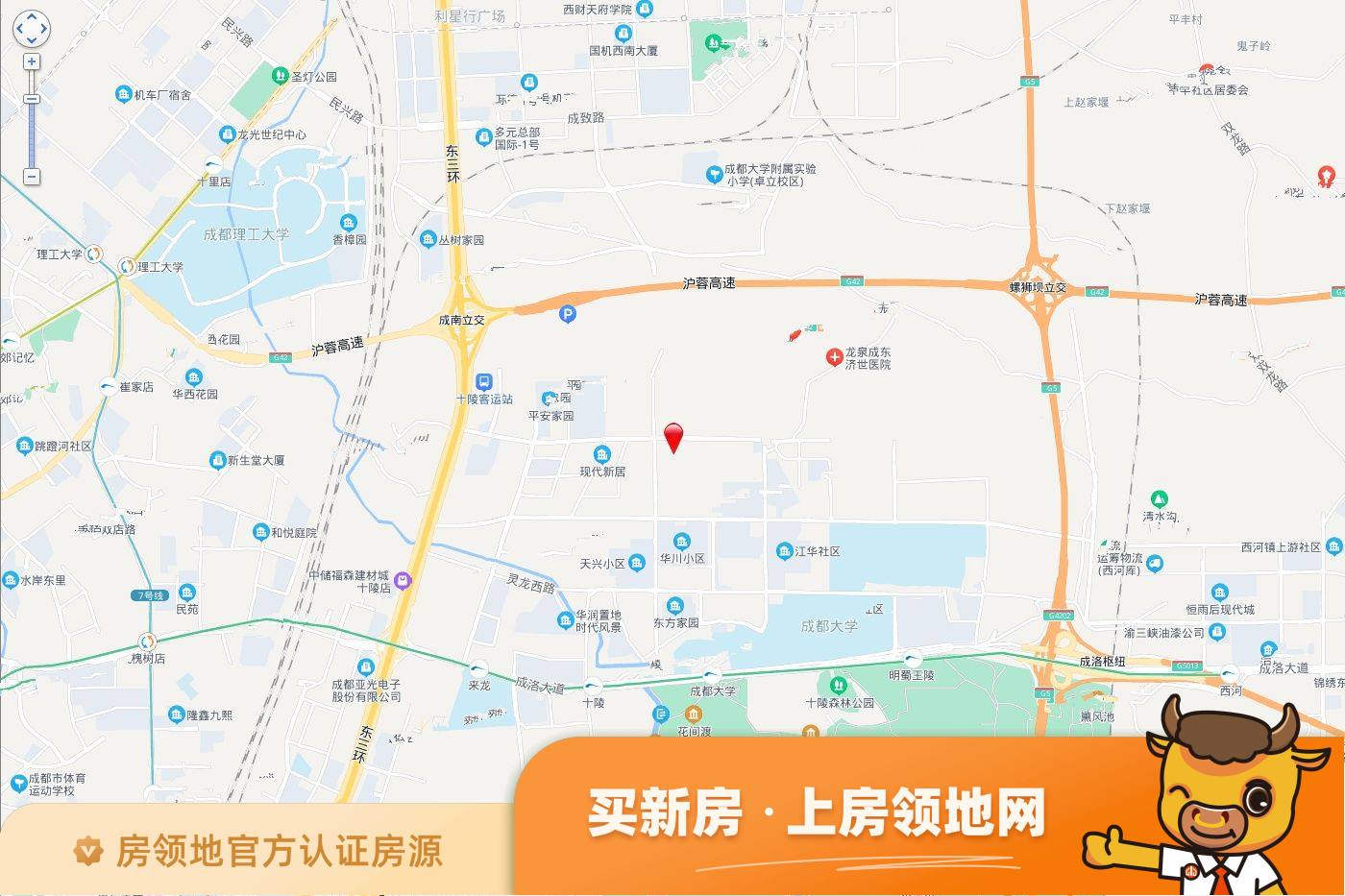 华润时代之城位置交通图1