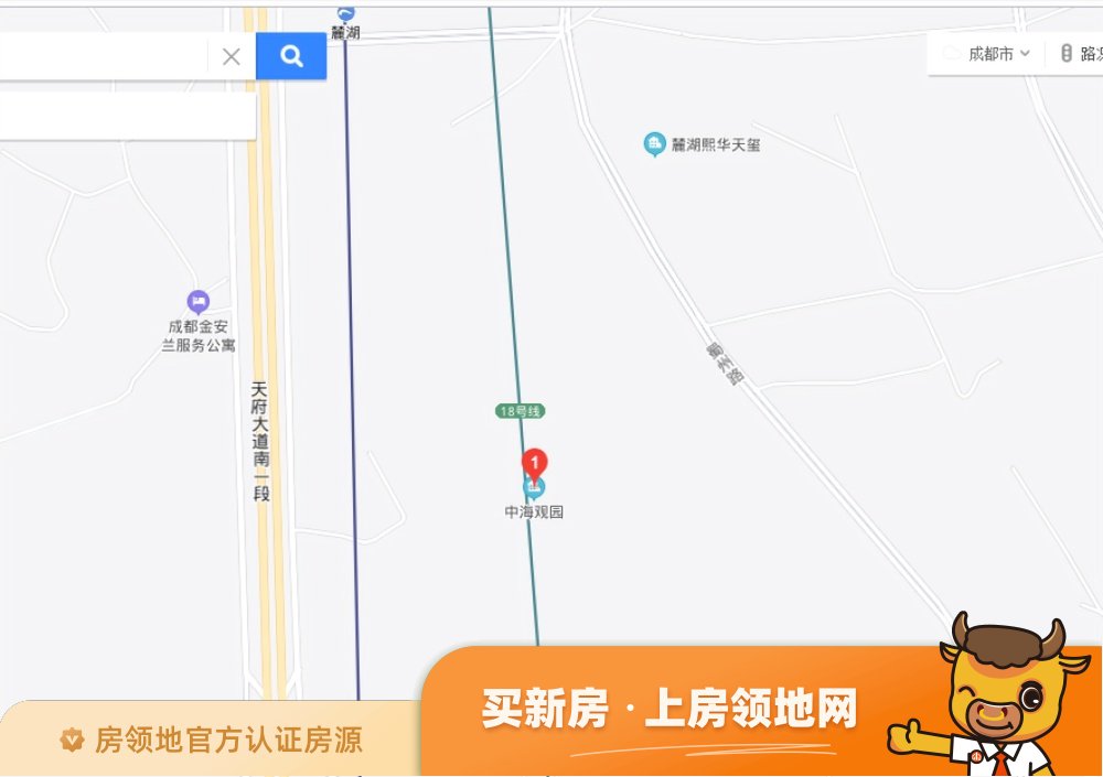 中海观园位置交通图17