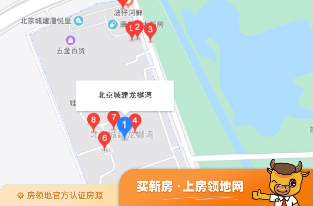 北京城建龙樾湾商铺位置交通图12