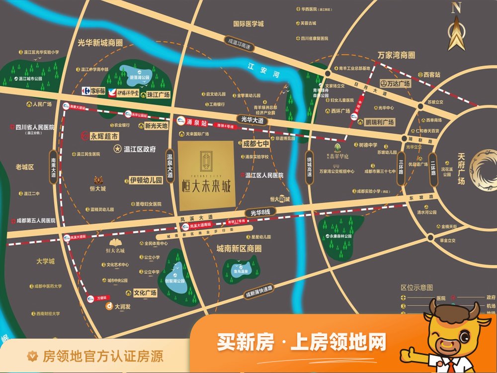 锦绣澜山锦园位置交通图2