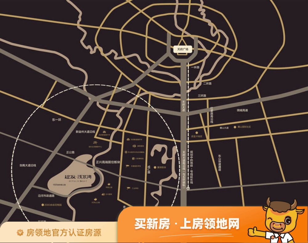 恒大悦珑湾位置交通图4