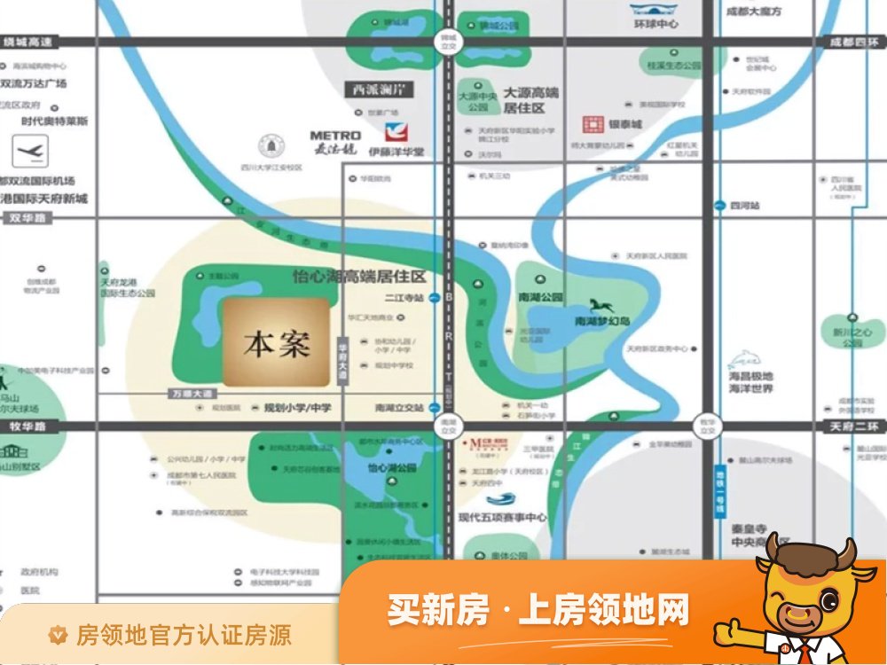 中国铁建西派国樾位置交通图2