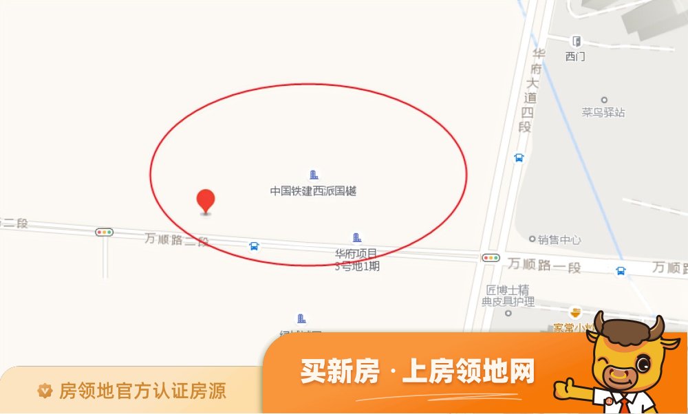 中国铁建西派国樾位置交通图1
