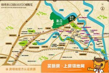 蓝光锦绣香江国际社区位置交通图27