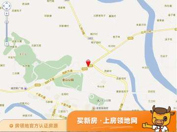 蓝光锦绣香江国际社区位置交通图29