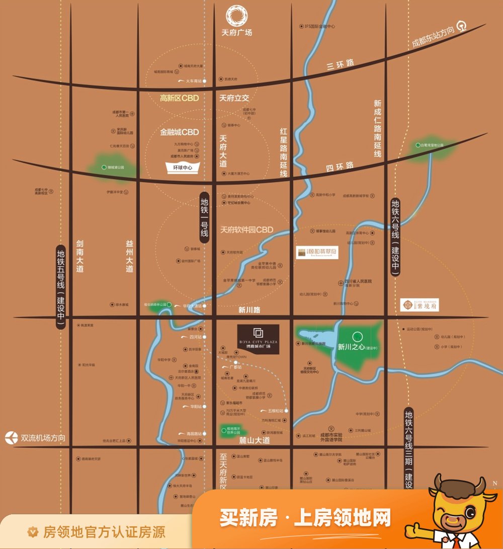 博雅城市广场位置交通图25