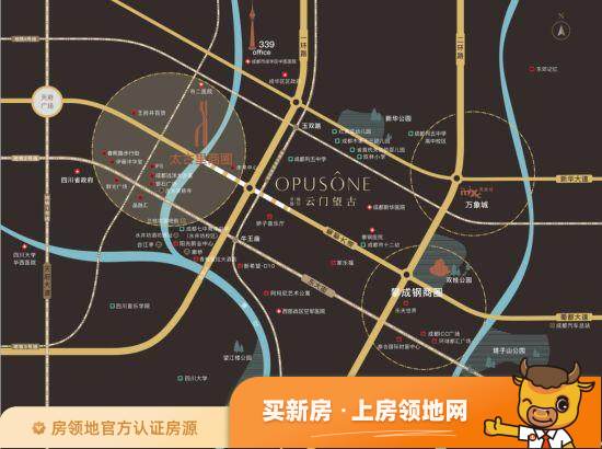 华发公园首府位置交通图1