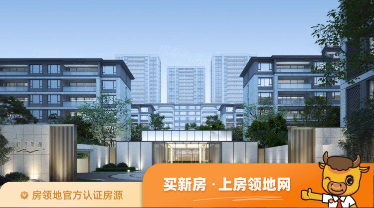 成都桂语听澜在售户型，3居、4居，建面105-190m²